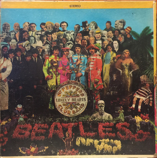 The Beatles - Sgt. Pepper's Lonely Hearts Club Band (LP, Album, Scr)