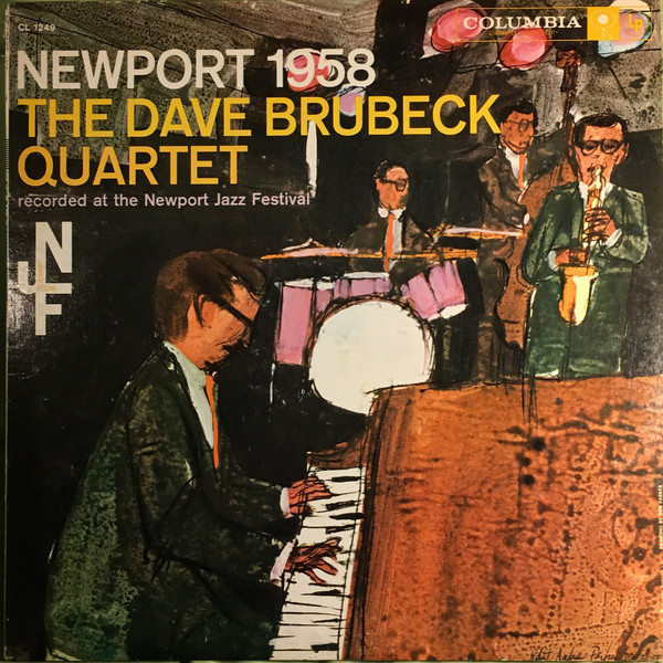 The Dave Brubeck Quartet - Newport 1958 (LP, Album, Mono)