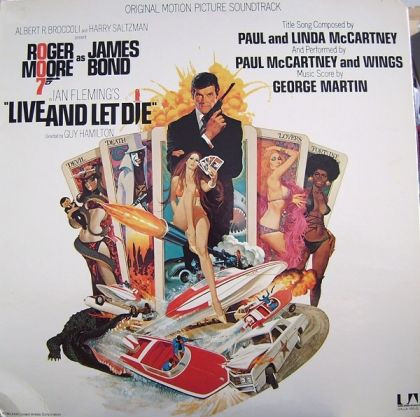 George Martin, Various - Live And Let Die (Original Motion Picture Soundtrack) (LP, Album, RP, Clu)