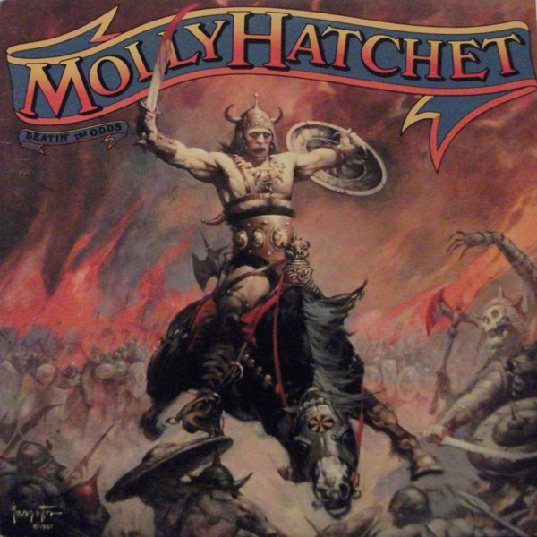 Molly Hatchet - Beatin' The Odds - Epic - FE 36572 - LP, Album 1130765563
