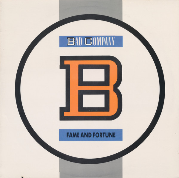Bad Company (3) - Fame And Fortune - Atlantic, Atlantic - 81684-1, 7 81684-1 - LP, Album 1131353675