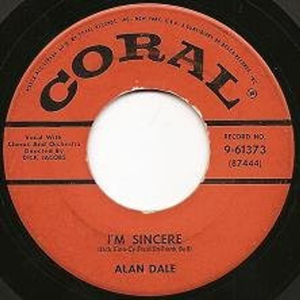 Alan Dale - I'm Sincere / Cherry Pink (And Apple Blossom White) (7")