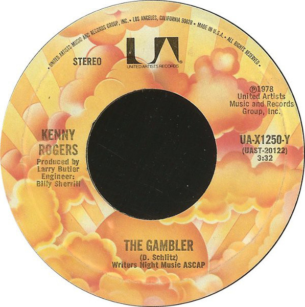 Kenny Rogers - The Gambler / Momma's Waiting (7", Ter)