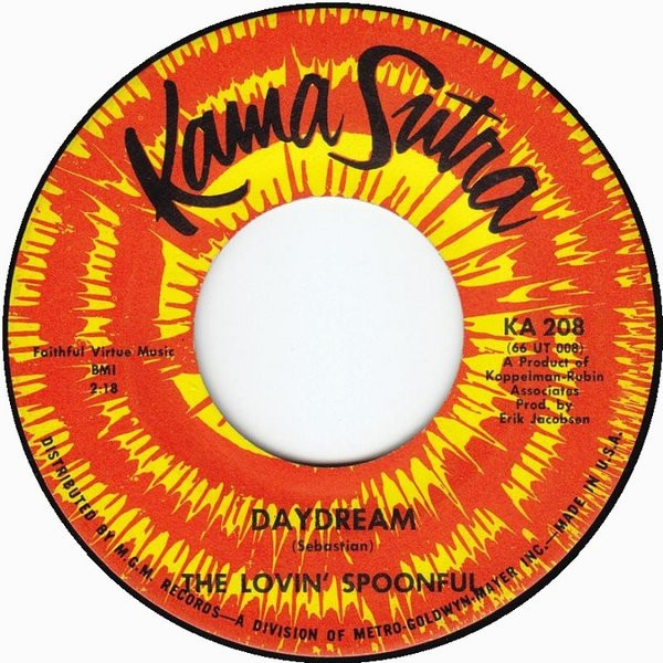 The Lovin' Spoonful - Daydream - Kama Sutra - KA 208 - 7", Single 1132836312