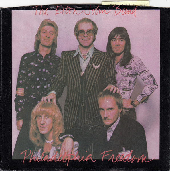 Elton John Band - Philadelphia Freedom / I Saw Her Standing There - MCA Records - MCA-40364 - 7", Single, Pin 1133123561