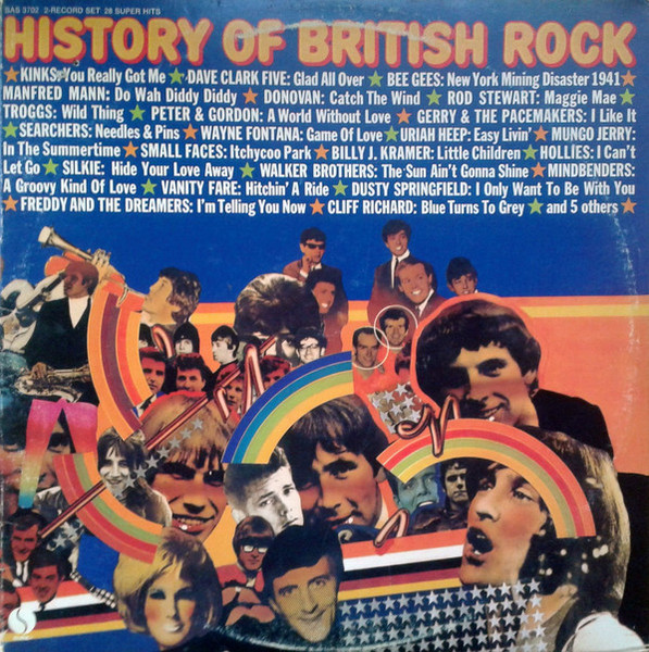 Various - History Of British Rock - Sire - SAS 3702 - 2xLP, Comp 1133770852