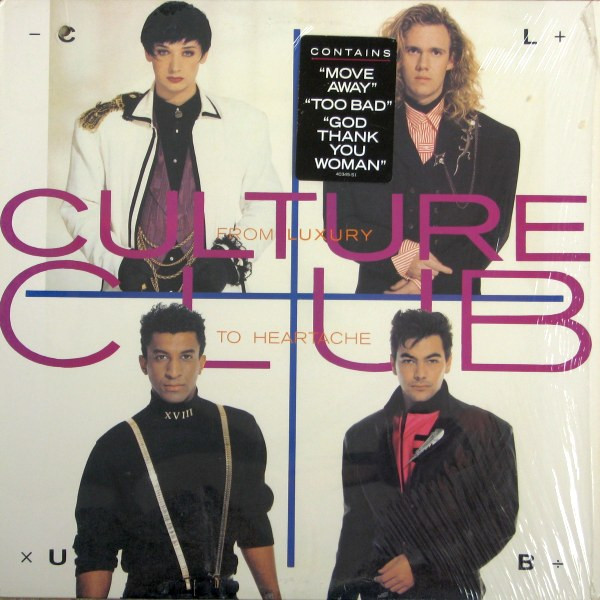 Culture Club - From Luxury To Heartache (LP, Album, Pit)
