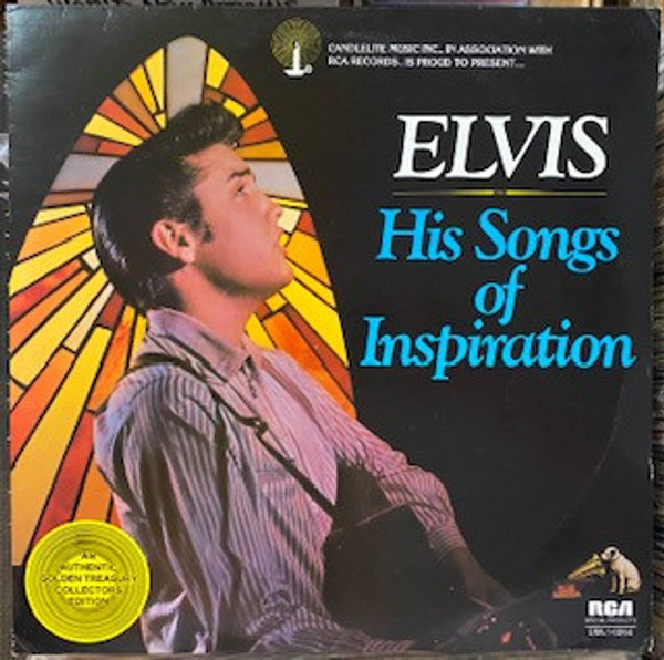Elvis Presley - Elvis-His Songs Of Inspiration (LP, Comp, Gol)