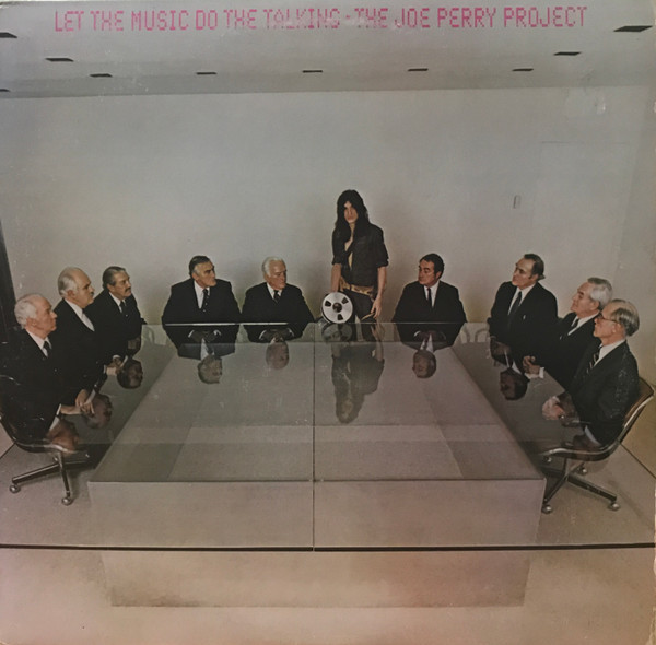 The Joe Perry Project - Let The Music Do The Talking (LP, Album, Pit)