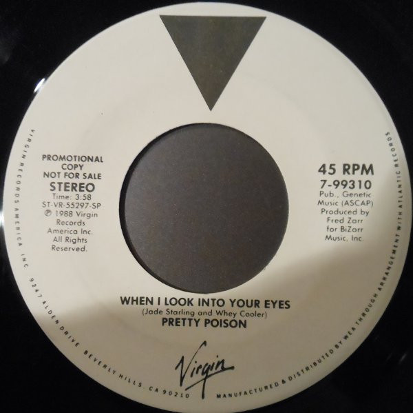 Pretty Poison - When I Look Into Your Eyes (7", Promo)