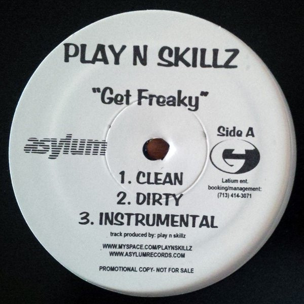 Play-N-Skillz - Get Freaky (12", Promo)