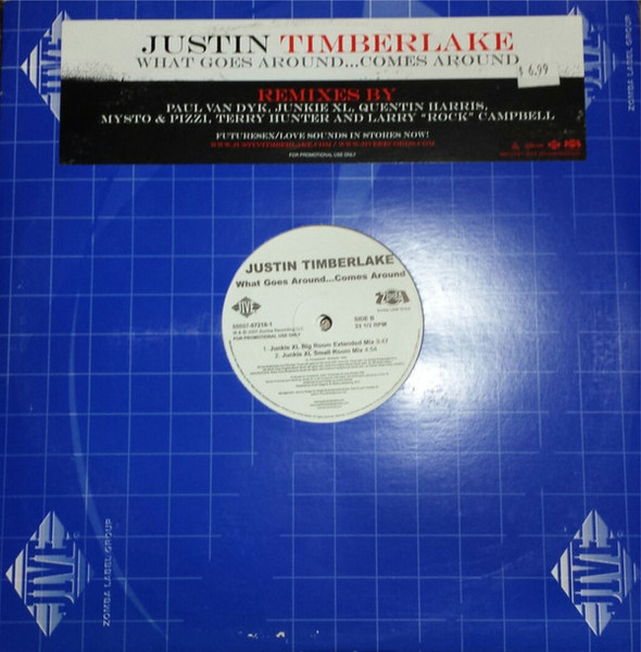 Justin Timberlake - What Goes Around...Comes Around (Remixes) - Jive, Zomba Label Group - 88697-07218-1 - 2x12", Promo 1137182096