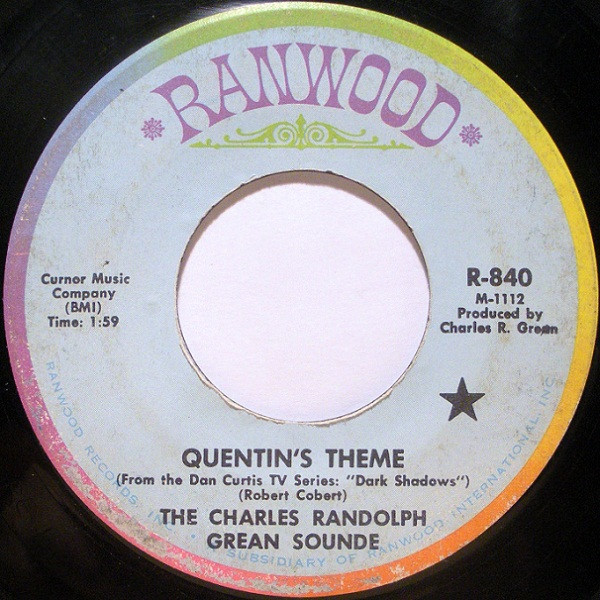 The Charles Randolph Grean Sound - Quentin's Theme / #1 At The "Blue Whale" - Ranwood - R-840 - 7" 1139194038