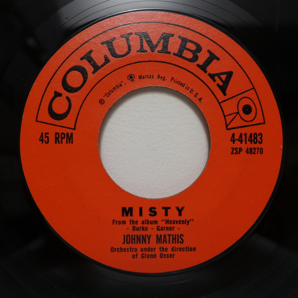 Johnny Mathis - Misty / The Story Of Our Love - Columbia - 4-41483 - 7", Single 1139219695