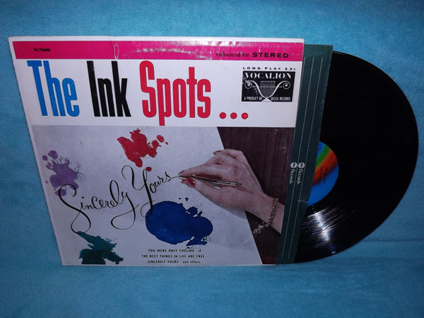 The Ink Spots - Sincerely Yours (LP, Album, RE)