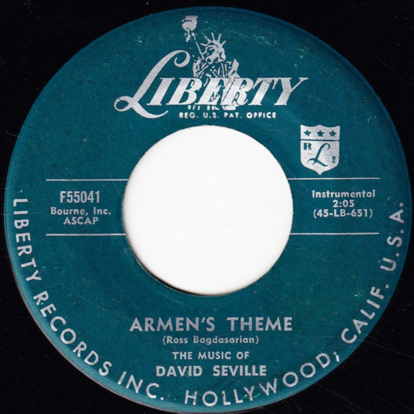 David Seville - Armen's Theme - Liberty - F55041 - 7" 1139469190