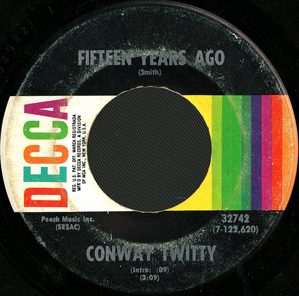 Conway Twitty - Up Comes The Bottle (Down Goes The Man) - Decca - 32742 - 7", Single, Pin 1139967333