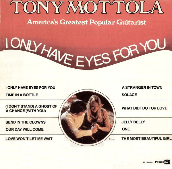 Tony Mottola - I Only Have Eyes For You (LP, Album)