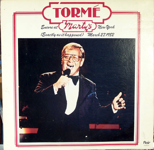 Tormé* - Tormé / Encore At Marty's New York  (LP, Album, Gat)