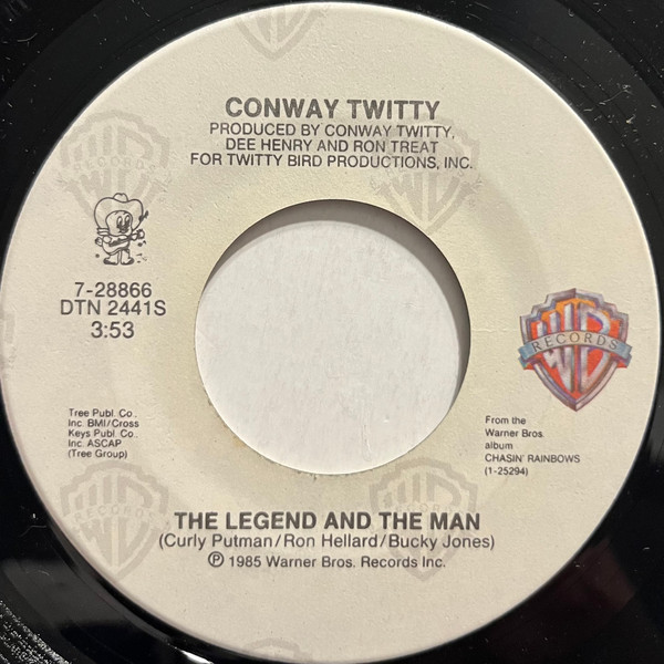 Conway Twitty - The Legend And The Man / (I Can't Believe) She Gives It All To Me (7")