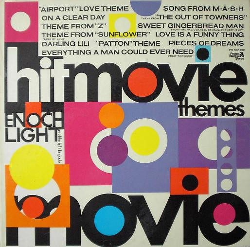 Enoch Light And The Light Brigade - Hit Movie Themes (LP, Album)