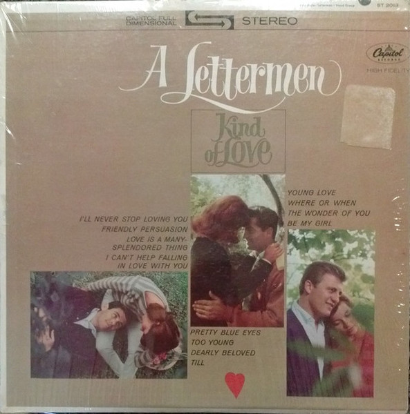 The Lettermen - A Lettermen Kind Of Love - Capitol Records, Capitol Records - ST 2013, ST-2013 - LP, Album, Los 1142740933