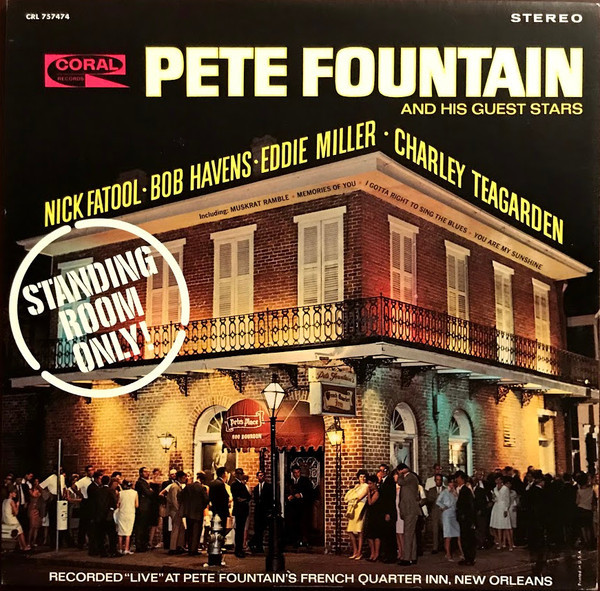 Pete Fountain - Standing Room Only - Coral - CRL 757474 - LP, Album, Glo 1143620974