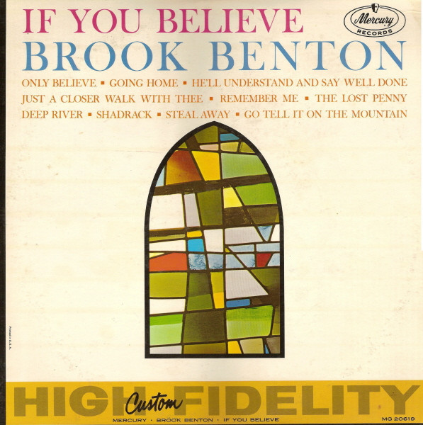 Brook Benton - If You Believe (LP, Mono)