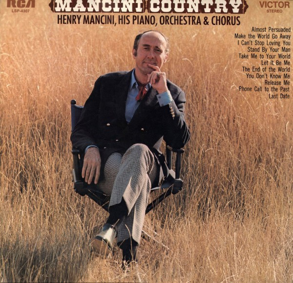 Henry Mancini And His Orchestra And Chorus - Mancini Country - RCA Victor - LSP-4307 - LP, Album, RE 1144791993