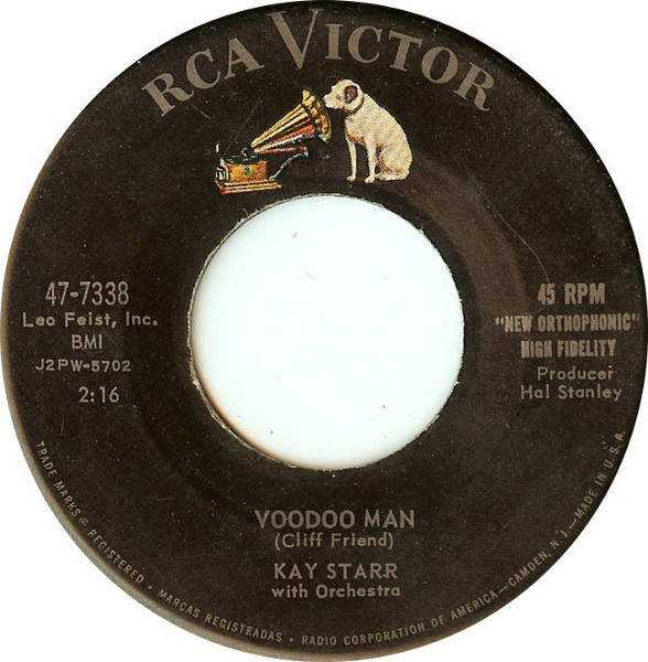 Kay Starr - Voodoo Man - RCA Victor - 47-7338 - 7" 1146382533