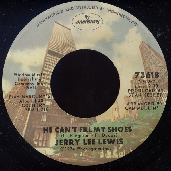 Jerry Lee Lewis - He Can't Fill My Shoes / Tomorrow's Taking Baby Away - Mercury - 73618 - 7" 1146435637