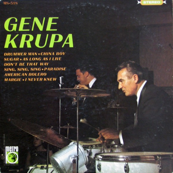 Gene Krupa - Gene Krupa - Metro Records, Metro Records - MS 518, MS-518 - LP 1149586575