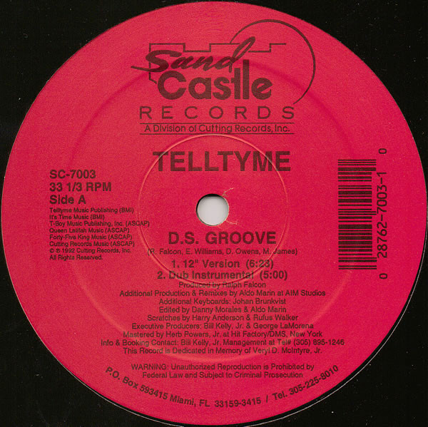 Telltyme - D.S. Groove (12")