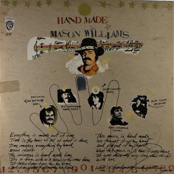 Mason Williams - Hand Made (LP, Album, Ter)