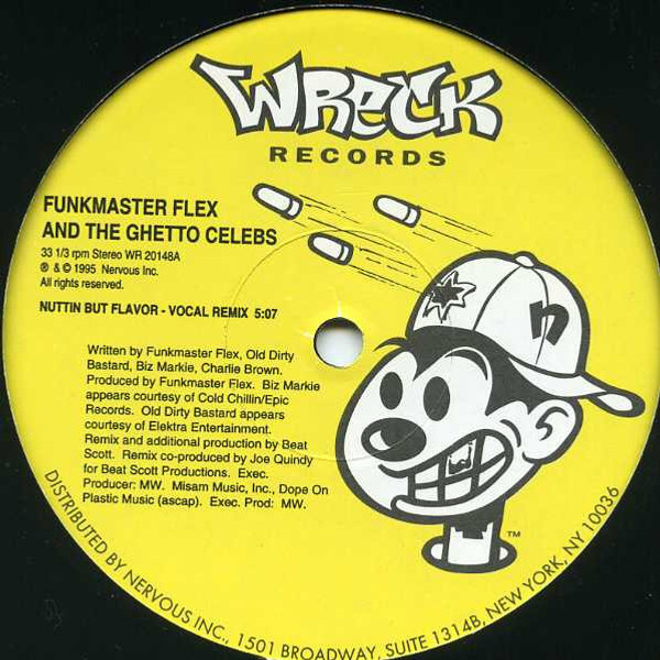 Funkmaster Flex And The Ghetto Celebs* - Nuttin But Flavor (Remix) (12")