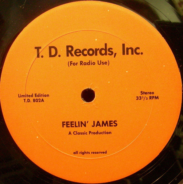 Mr. K - Feelin' James (12", Ltd, Unofficial, Ora)