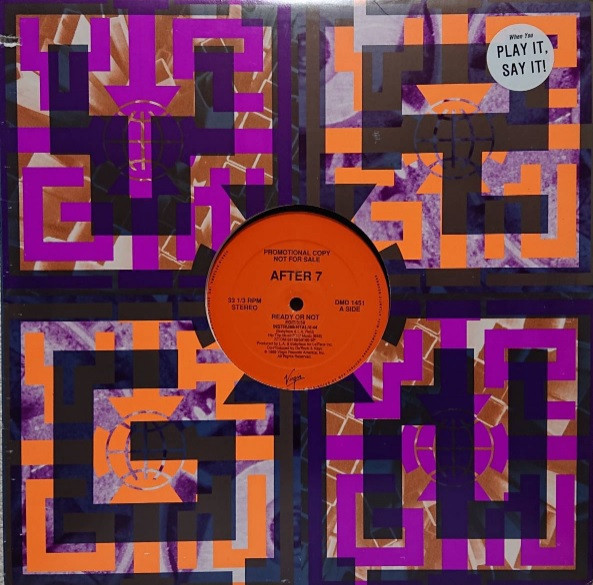 After 7 - Ready Or Not (12", Promo)