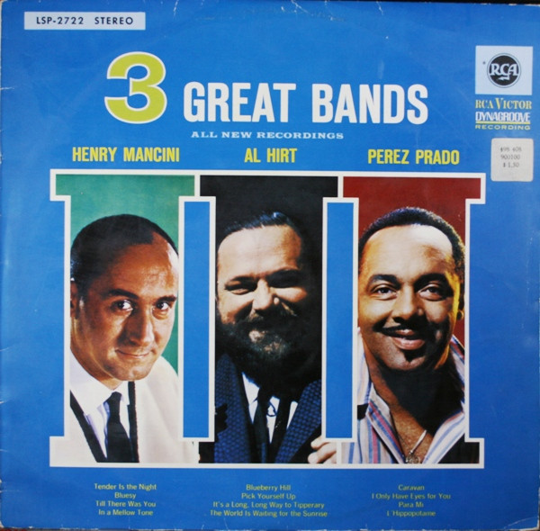Henry Mancini, Al Hirt, Perez Prado - 3 Great Bands - RCA Victor - LSP-2722 - LP, Comp 1154507504