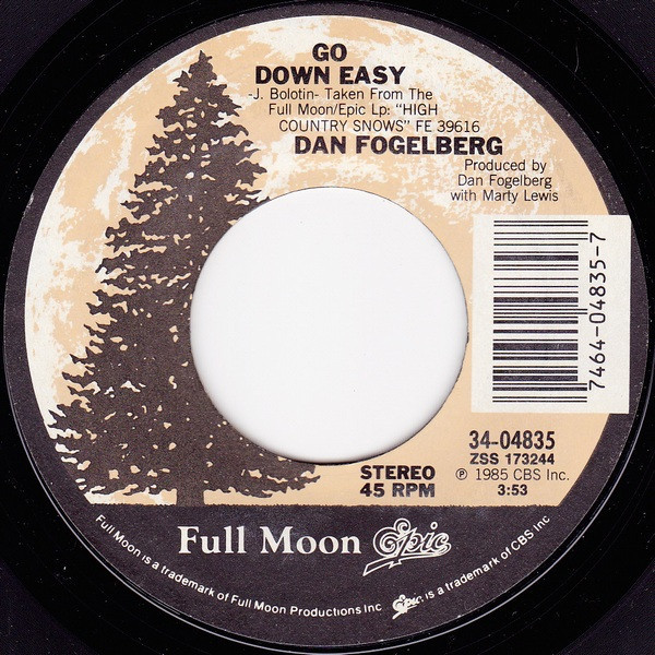 Dan Fogelberg - Go Down Easy (7", Single)