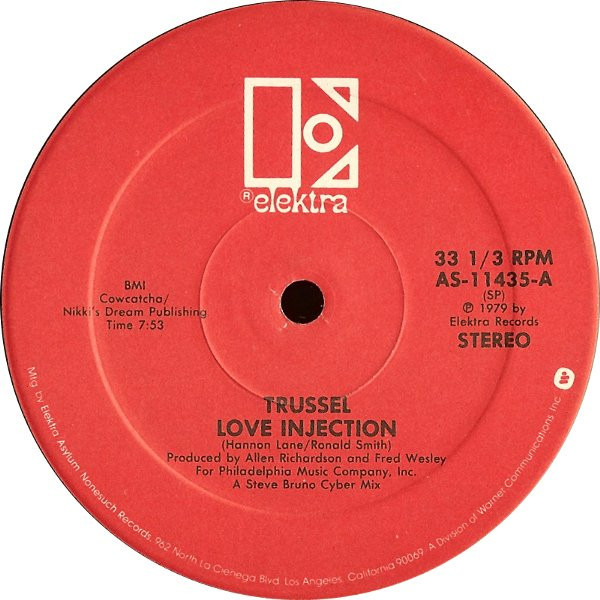 Trussel - Love Injection - Elektra - AS-11435 - 12" 1154952910