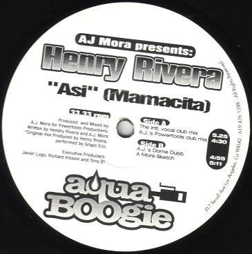 Henry Rivera - Asi (Mamacita) (12")