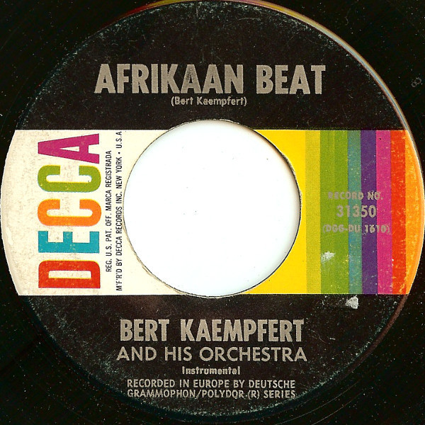 Bert Kaempfert & His Orchestra - Afrikaan Beat - Decca - 31350 - 7" 1156882962