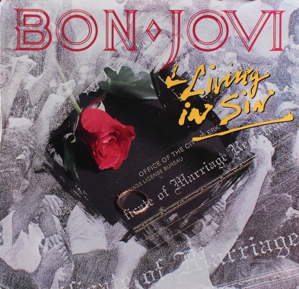 Bon Jovi - Living In Sin - Mercury - 876 070-7 - 7", Single, Spe 1157684570