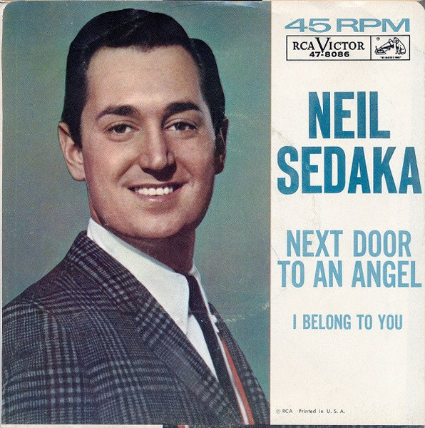 Neil Sedaka - Next Door To An Angel - RCA Victor - 47-8086 - 7", Single, Ind 1160567310