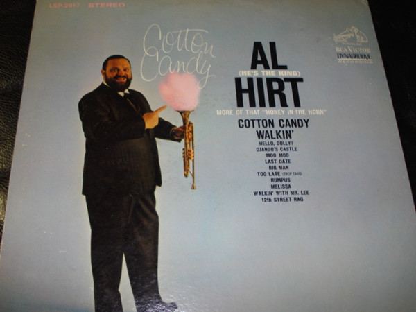 Al (He's The King) Hirt* - Cotton Candy (LP, Album, Ind)
