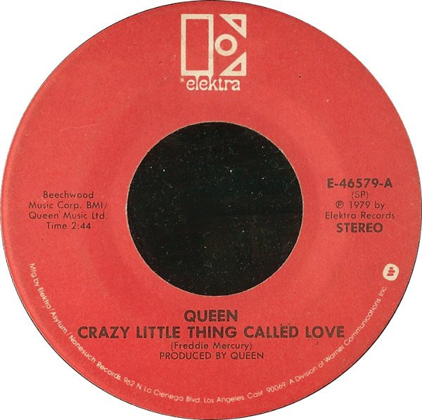 Queen - Crazy Little Thing Called Love - Elektra - E-46579 - 7", Single, M/Print, SP 1162282529