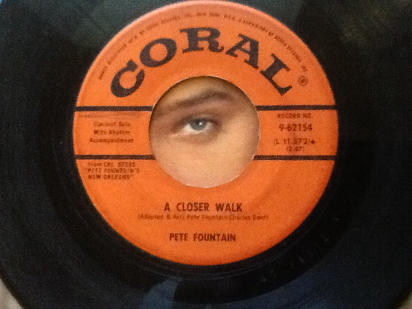 Pete Fountain - Do You Know What It Means To Miss New Orleans / A Closer Walk - Coral - 9-62154 - 7", Pin 1164087487