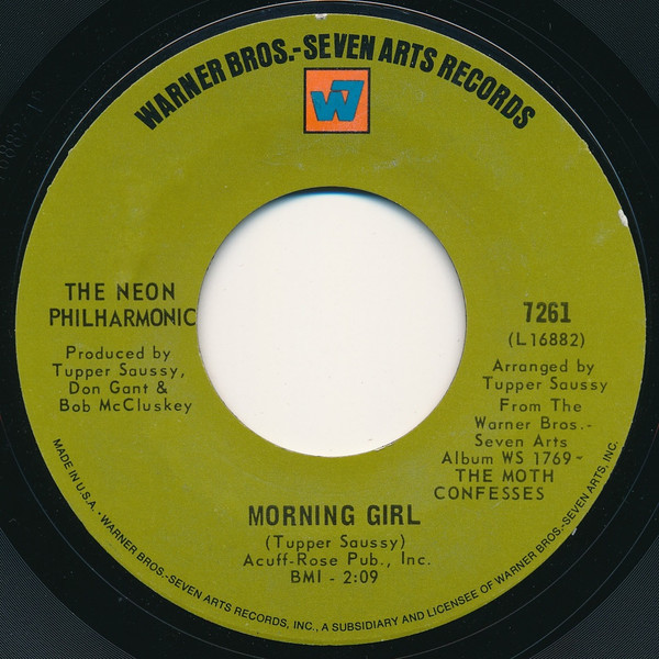 The Neon Philharmonic - Morning Girl - Warner Bros. - Seven Arts Records - 7261 - 7", Single, Mono 1164396707