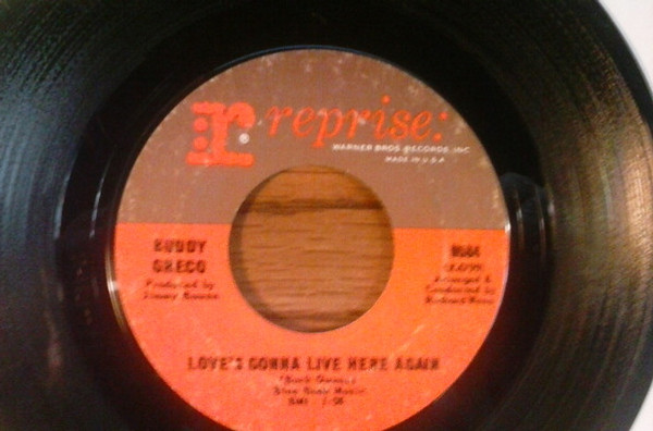 Buddy Greco - Love's Gonna Live Here Again (7", Single)