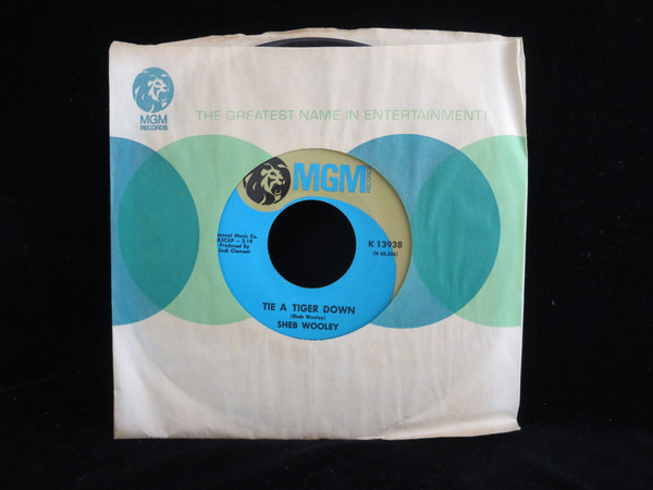 Sheb Wooley - Make 'Em Laugh / Tie A Tiger Down - MGM Records - K-13938 - 7" 1169700530